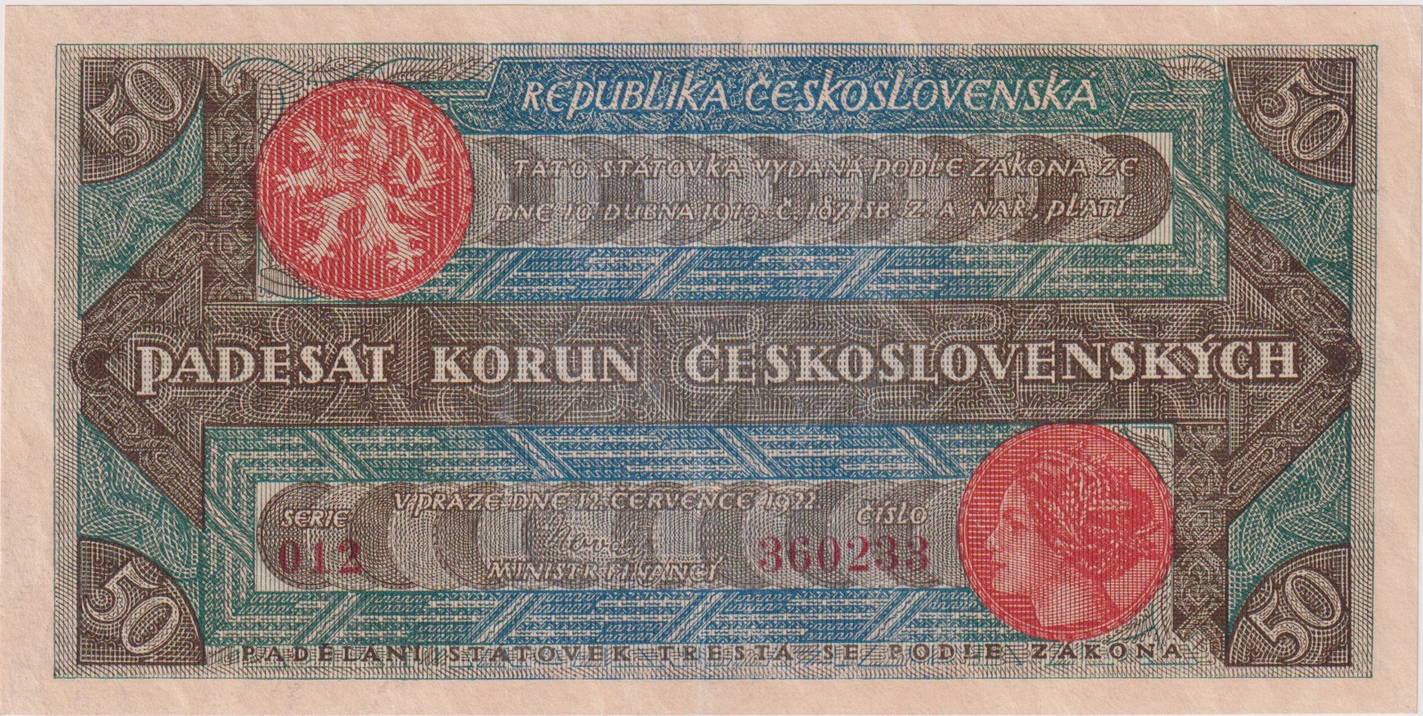 Československo, 1919 - 1939