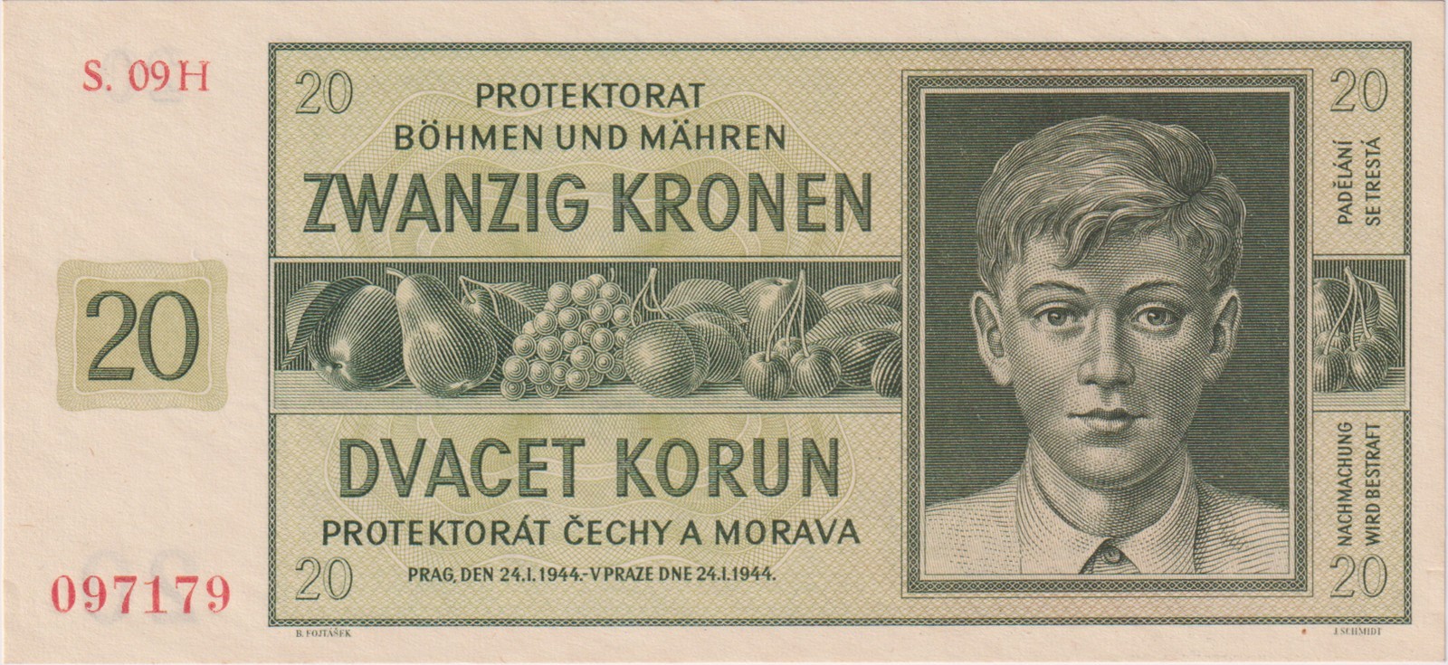 Protektorát Čechy a Morava, 1939 - 1945