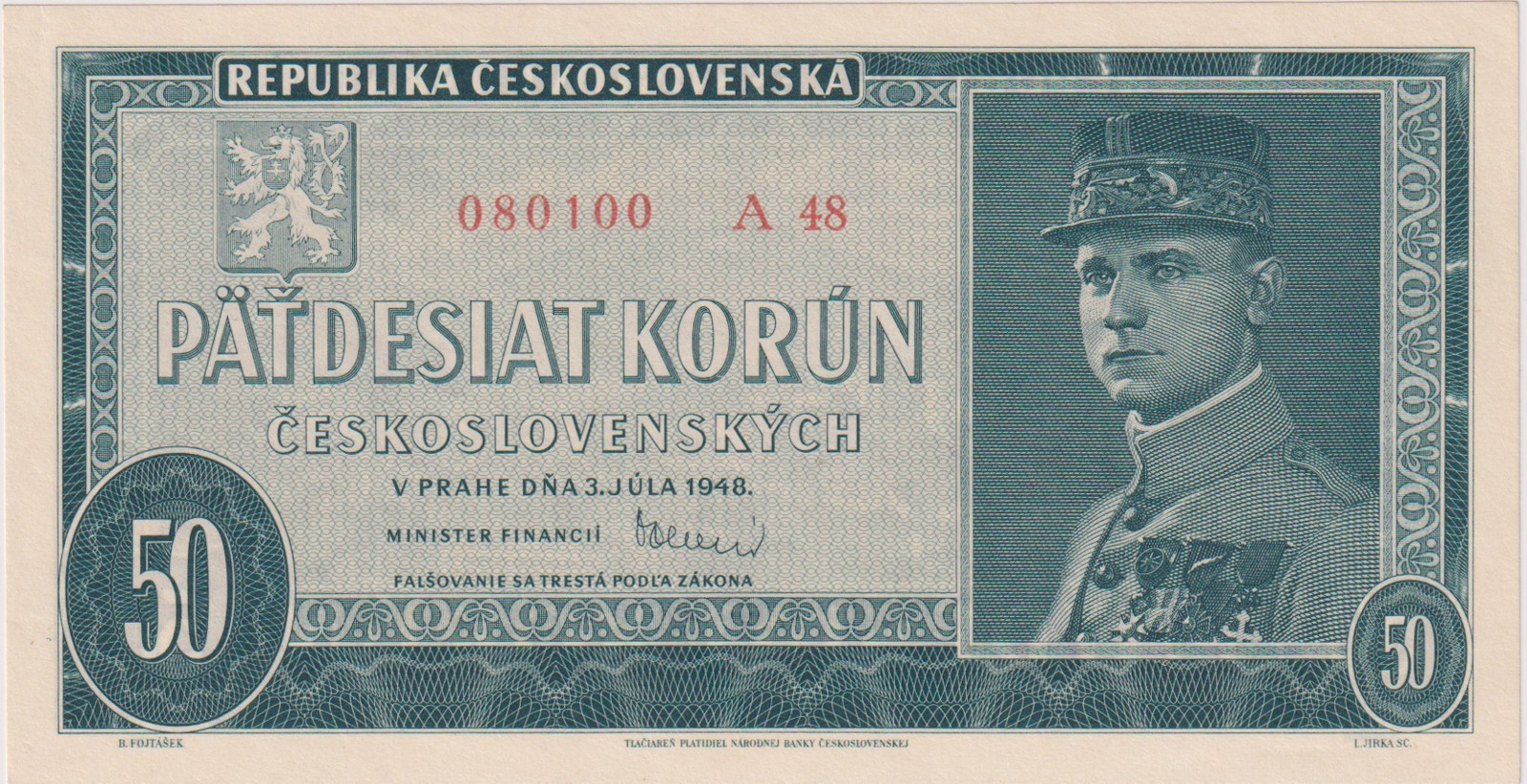 Republika Československá, 1945 - 1953