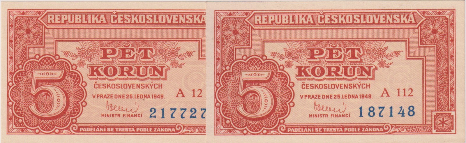 Republika Československá, 1945 - 1953