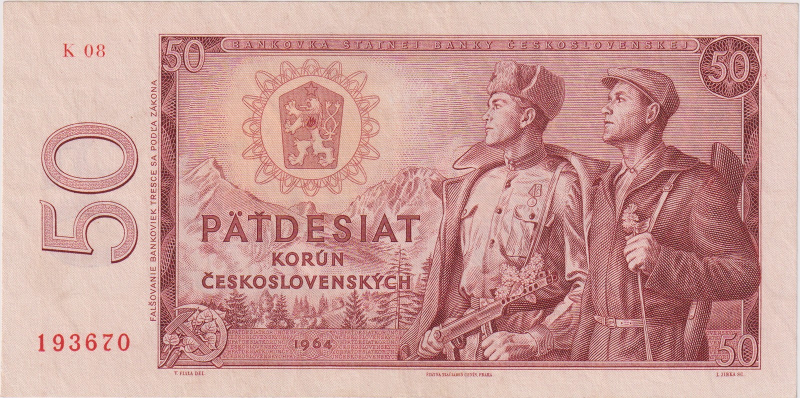 Československo, 1953 - 1989