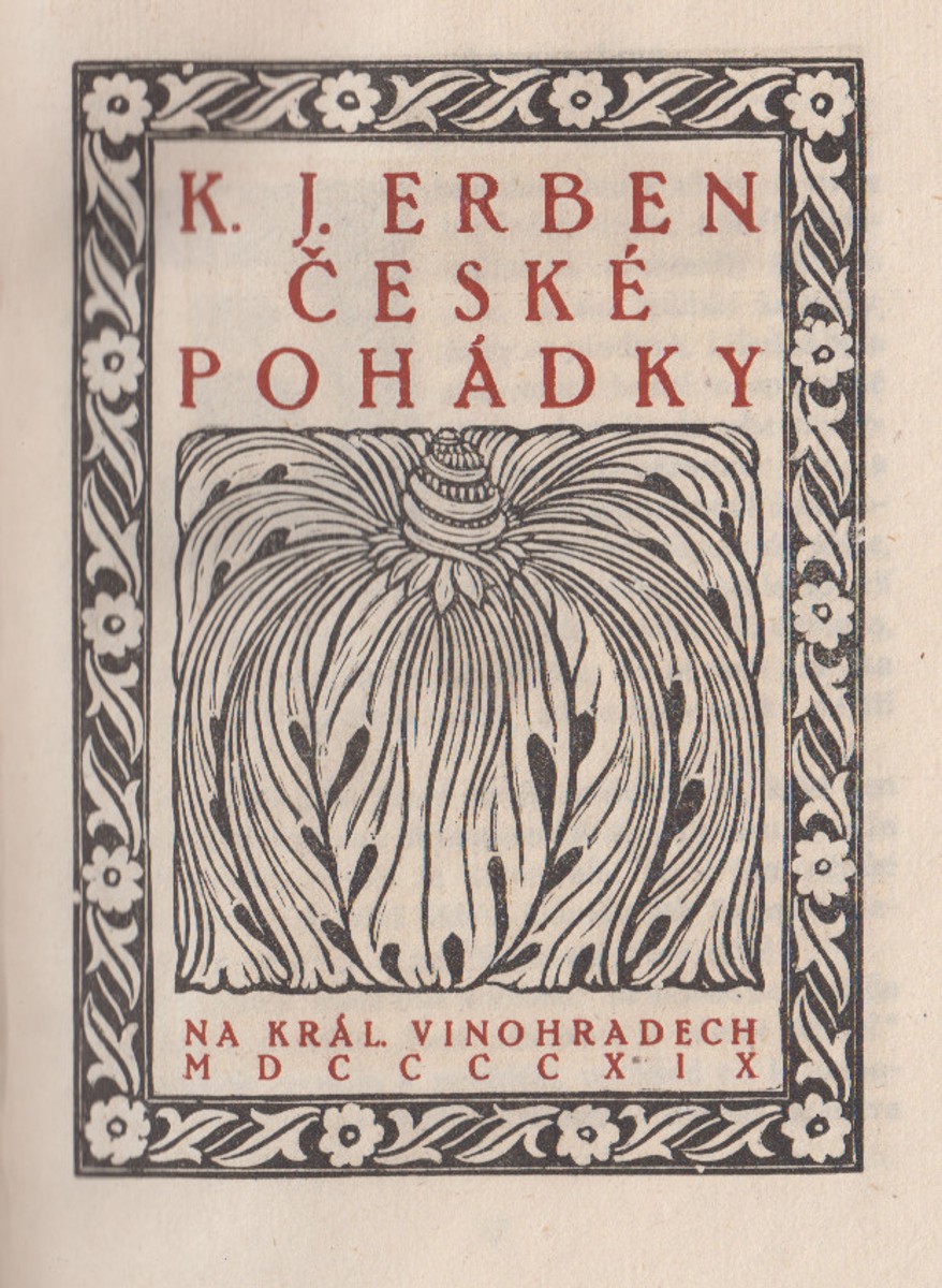 František Kobliha - K.J. Erben: České pohádky