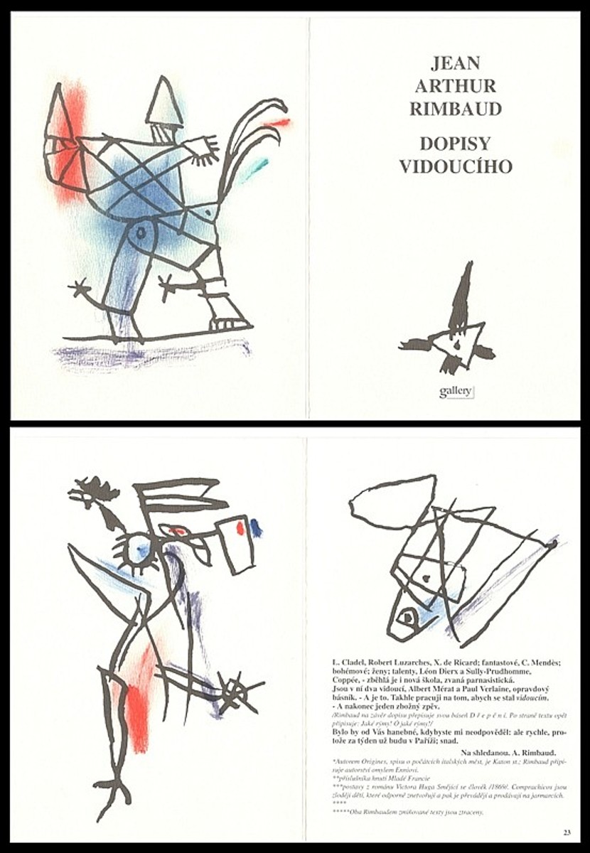 Vladimír Gebauer - J.A. Rimbaud: Dopisy vidoucího