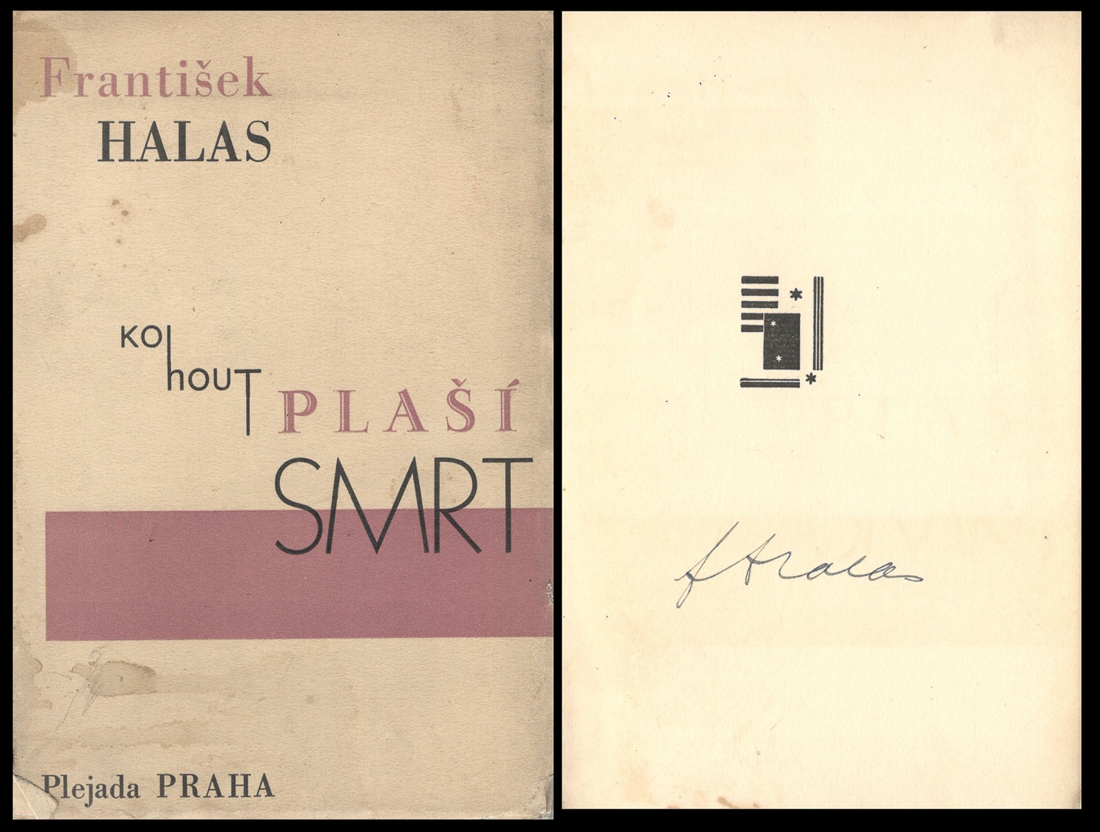 František Halas - Kohout plaší smrt