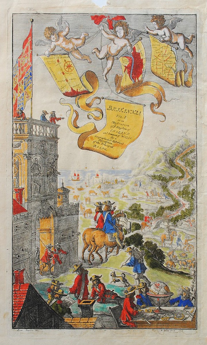 Václav Hollar - Britania, titulní list