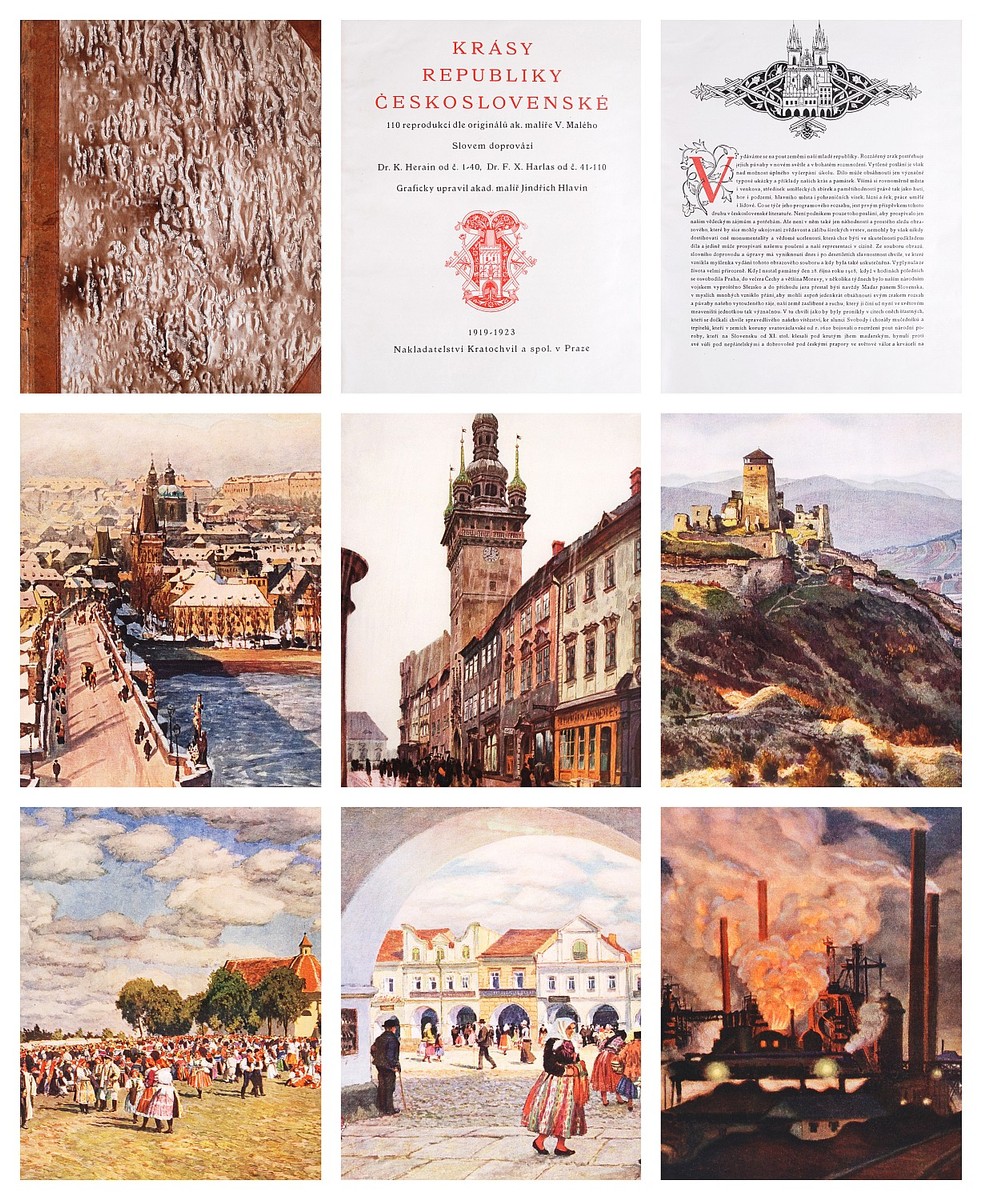 Václav Malý - Krásy Republiky československé