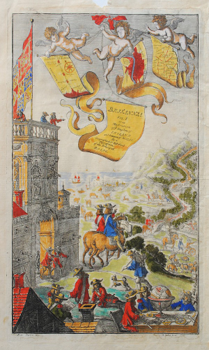 Václav Hollar - Britania, titulní list
