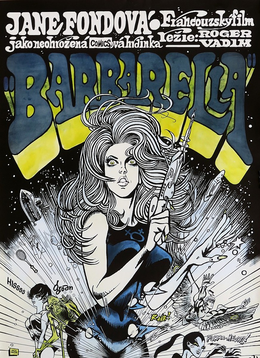 Kája Saudek - Jane Fonda - Barbarella