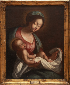 Jacopo Amigoni - připsáno - Madona s dítětem