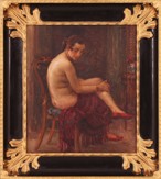 Mareček Bohumil - Sedící