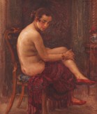 Mareček Bohumil - Sedící