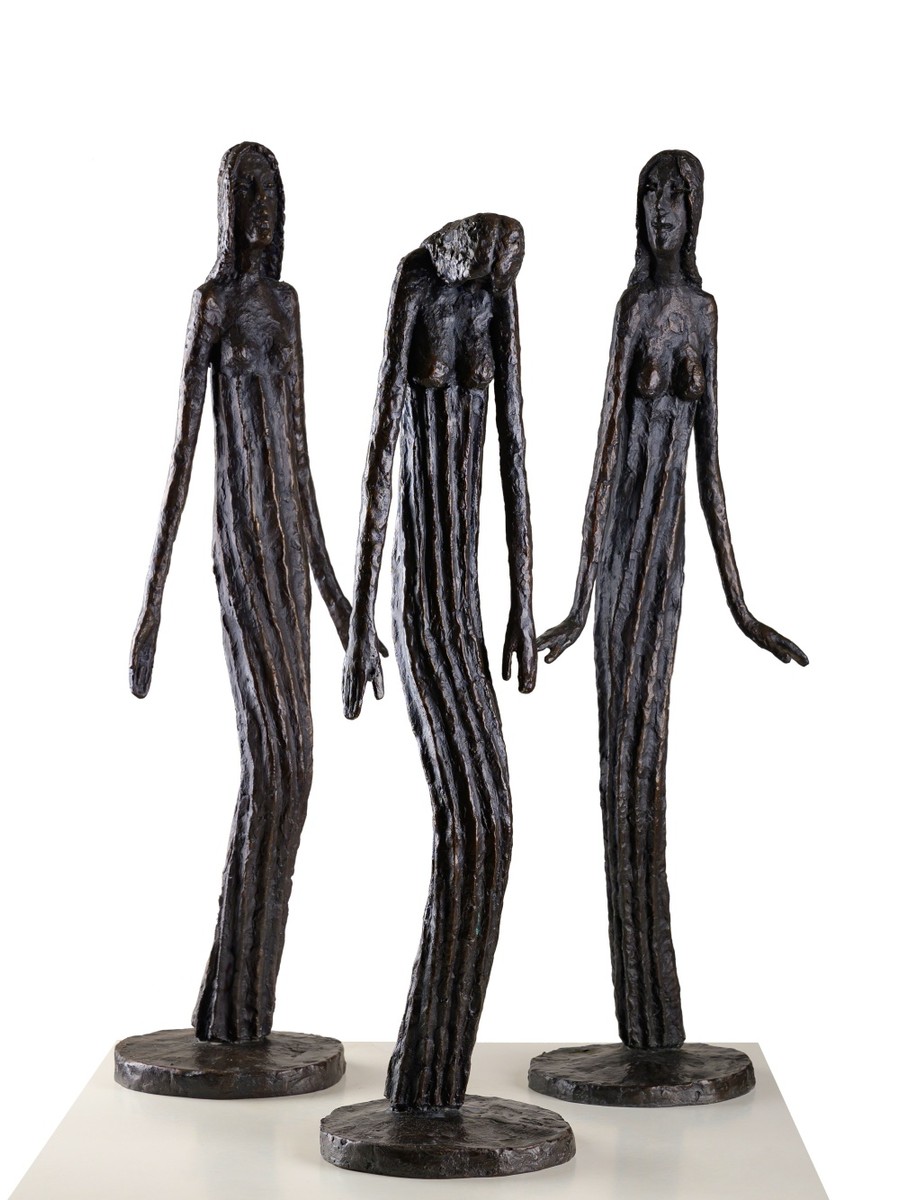 Zoubek Olbram (1926 - 2017), Triptych - Kazi, Teta, Libuše