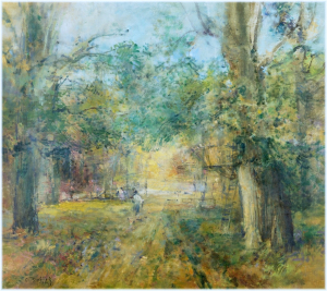 Blažíček Oldřich (1887 - 1953), Žehušická obora