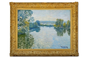 Radimský Václav (1867 - 1946), Na Seině