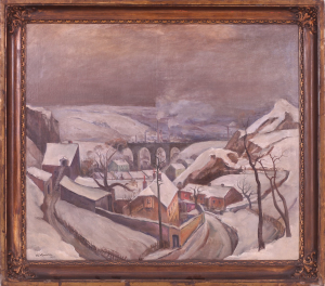 Koníček Oldřich - Zima v Hlubočepech