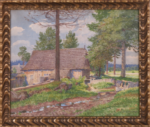 Bubeníček Jindřich - Pohled na stavení