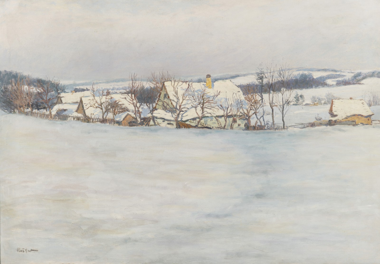 Gustav Porš (1888–⁠1955) Zimní slunce
