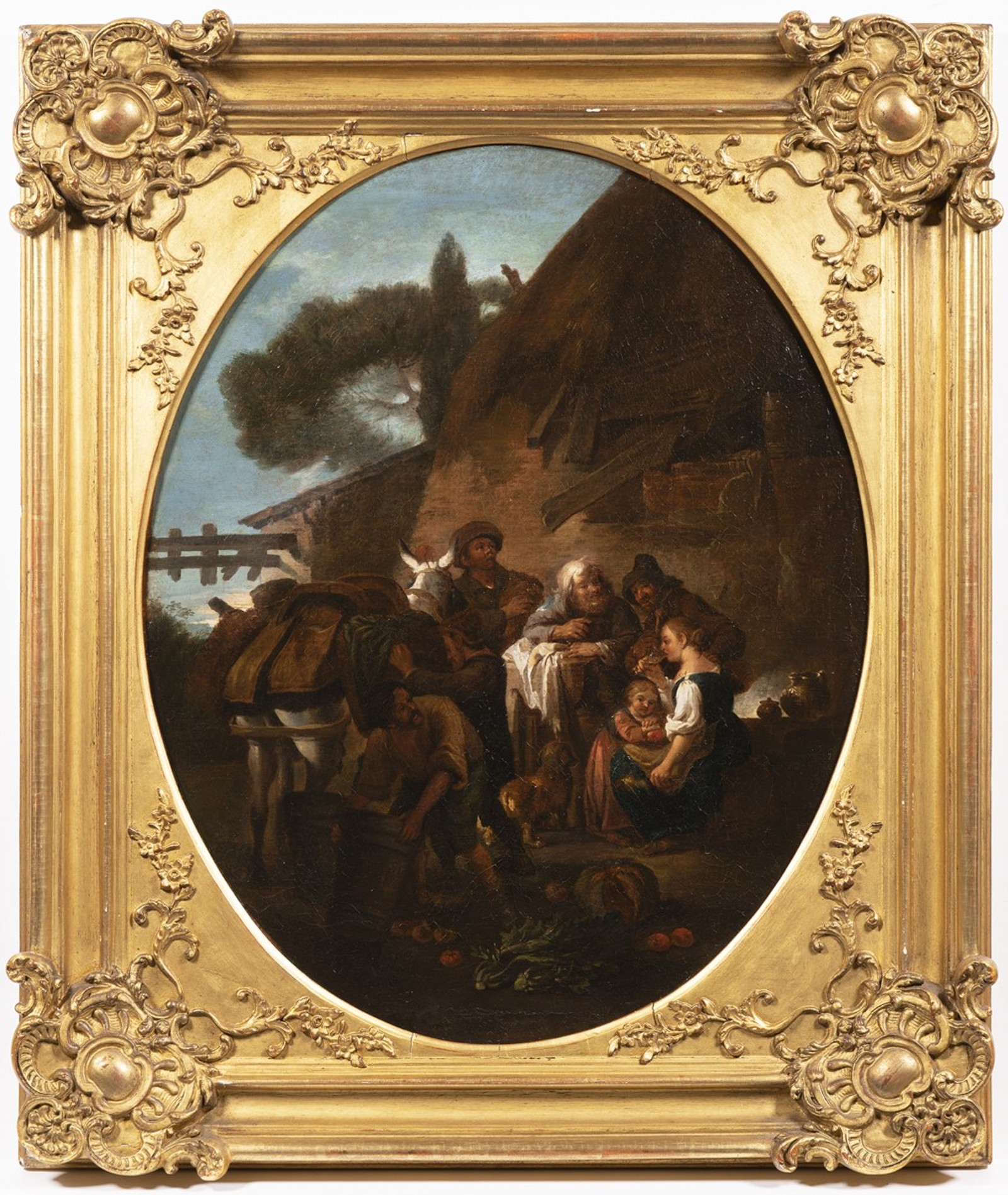 Scéna z italského venkova