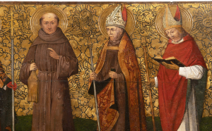 Sv. Jan Kapistránský obklopen dalšími světci