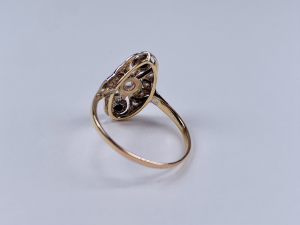 Prsten s diamanty | Secese | 1900