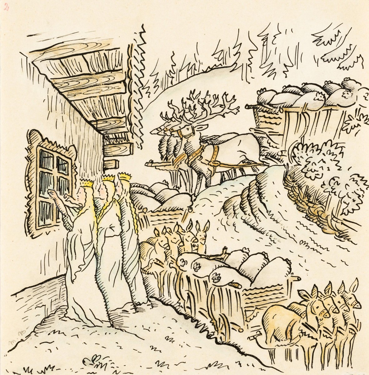 Martin Benka - Tri víly na Suchej