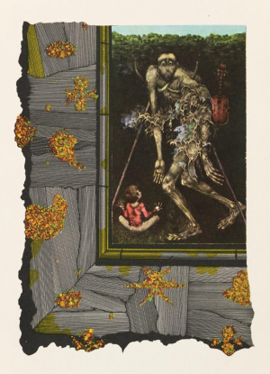 Albín Brunovský - Ilustrácia k detskej knihe „Tri princezné v belasej skale“
