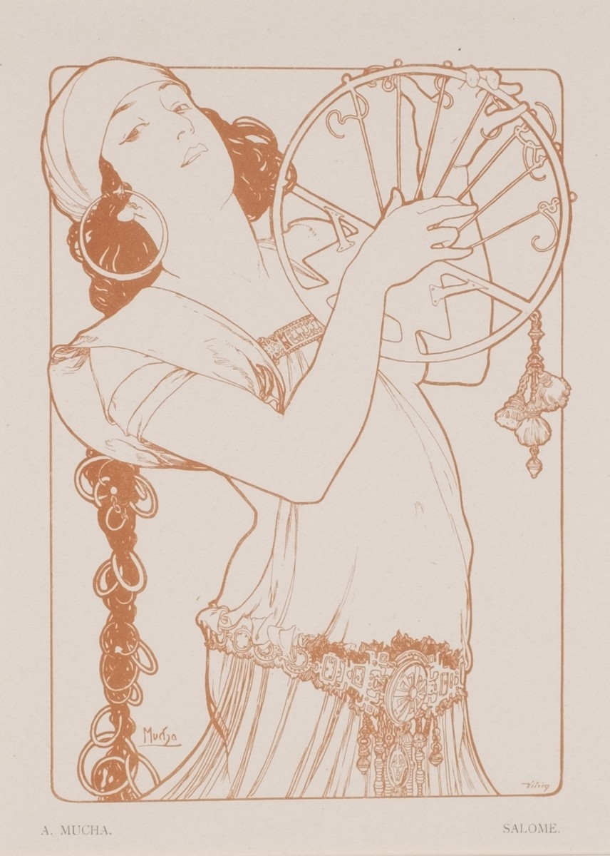 Alfons Mucha (1860-1939): Salome