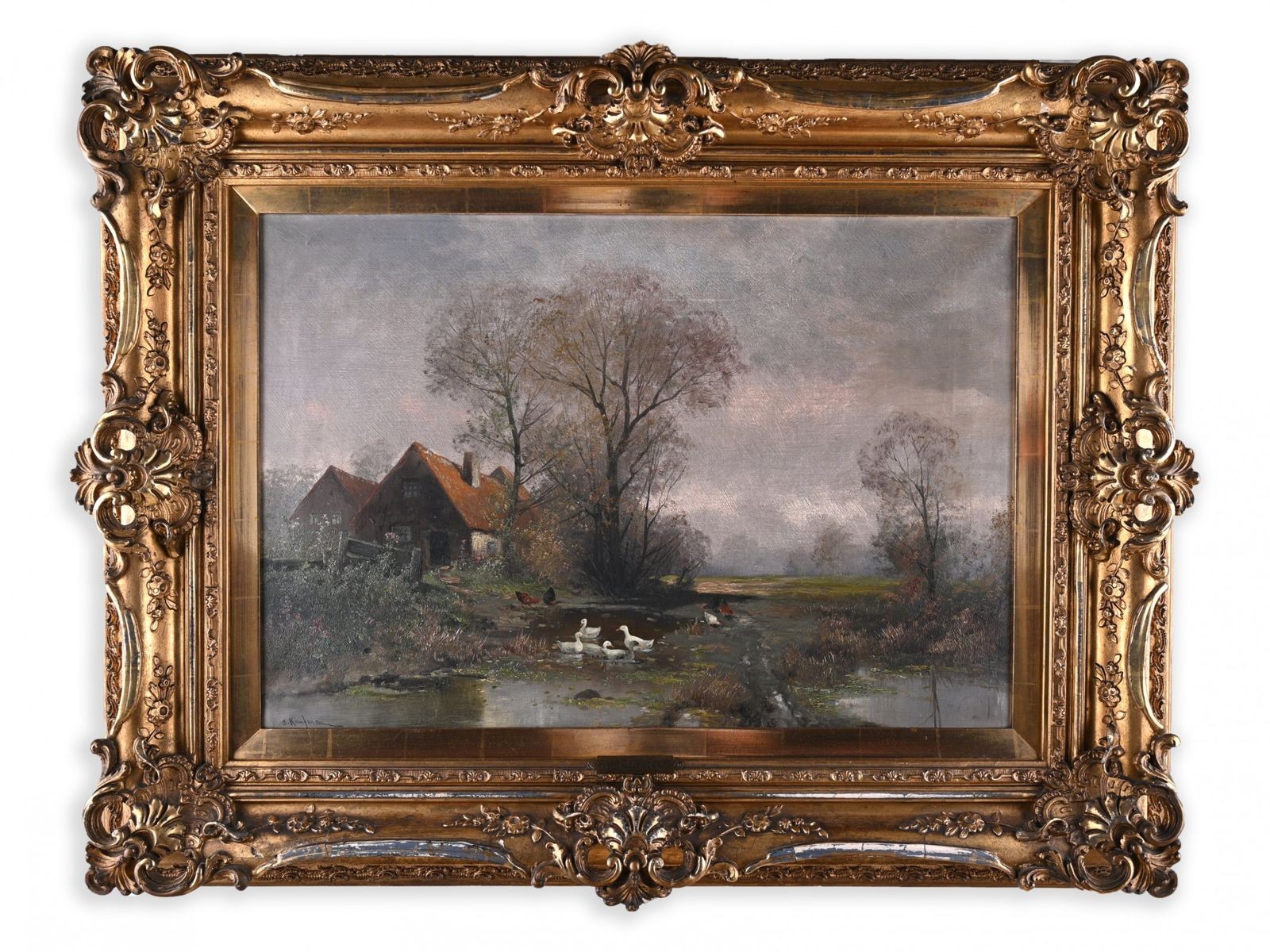 ADOLF KAUFMANN 1848 - 1916 - DOMKY U RYBNÍKA