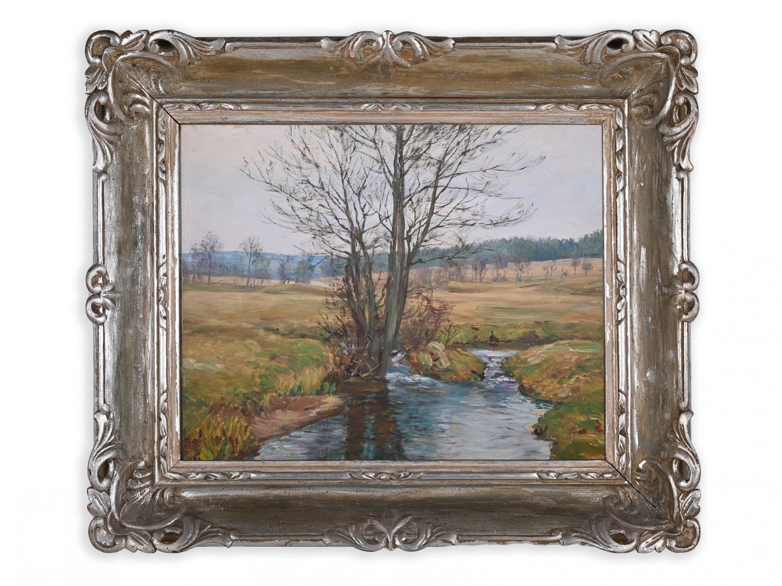 FRANTIŠEK KAVÁN 1866 - 1941 - STROM U ŘEKY