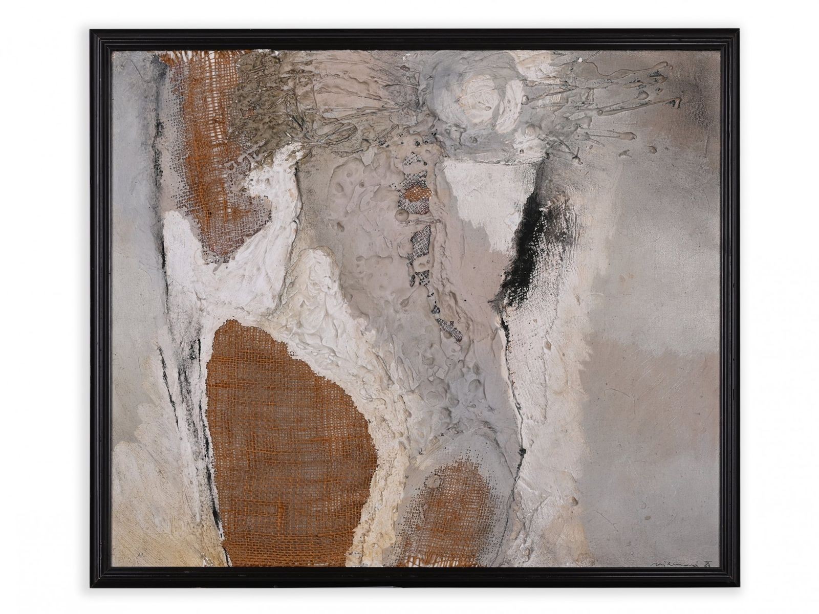 NEZNÁMÝ AUTOR - ABSTRAKTNÍ KOMPOZICE