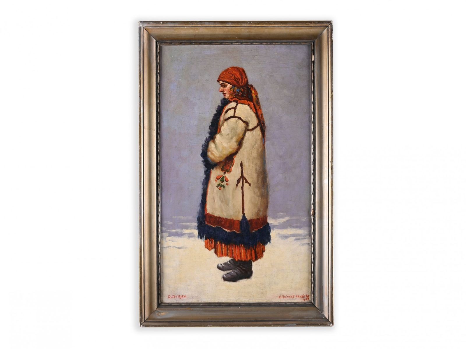 OTTO STRITZKO 1908 - 1986 - CIKÁNSKÁ NEVĚSTA