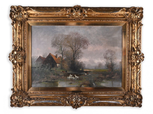 ADOLF KAUFMANN 1848 - 1916 - DOMKY U RYBNÍKA