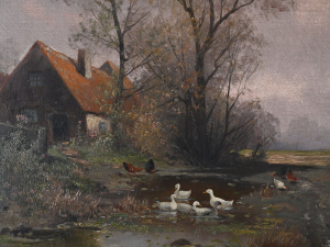 ADOLF KAUFMANN 1848 - 1916 - DOMKY U RYBNÍKA