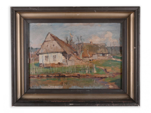 JINDŘICH FÜRST 1873 - 1943 - CHALUPA NA VYSOČINĚ