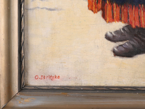 OTTO STRITZKO 1908 - 1986 - CIKÁNSKÁ NEVĚSTA