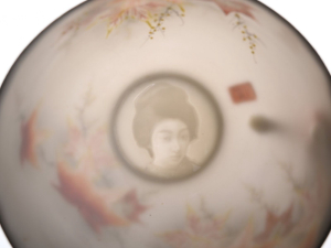 JAPONSKÝ PORCELÁNOVÝ SET