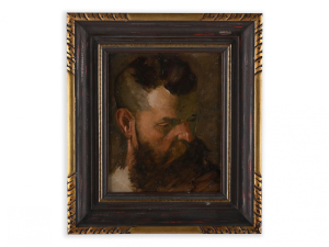 KAREL JAVŮREK 1815 - 1909 - DVA MUŽSKÉ PORTRÉTY