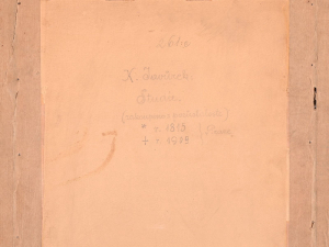 KAREL JAVŮREK 1815 - 1909 - DVA MUŽSKÉ PORTRÉTY