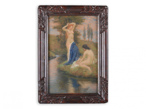 BEDŘICH WACHSMANN ML. 1871 - 1944 - KOUPÁNÍ