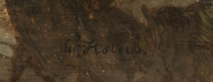 Holub Jiří (Georg) - Romantická krajina z Alp