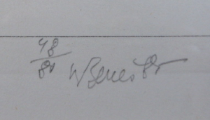 KAREL BENEŠ (1932-2021) - DÍVČÍ AKT "STOJÍCÍ DÍVKA"