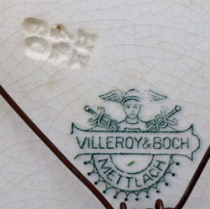 TALÍŘ S RŮŽÍ, ALT LOTHRINGEN - METTLACH, VILLEROY & BOCH