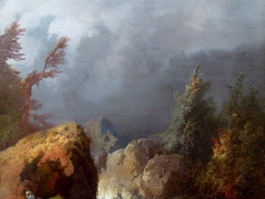 JOSEF MATĚJ NAVRÁTIL ( 1798 - 1865 ) - PARTIE BEI FERCHENHEIM BEI WINTERBERG