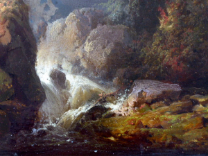 JOSEF MATĚJ NAVRÁTIL ( 1798 - 1865 ) - PARTIE BEI FERCHENHEIM BEI WINTERBERG