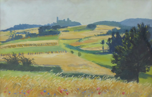 OTAKAR ŠTÁFL ( 1894 - 1945 ) - KRAJINA S HRADEM LIPNICE