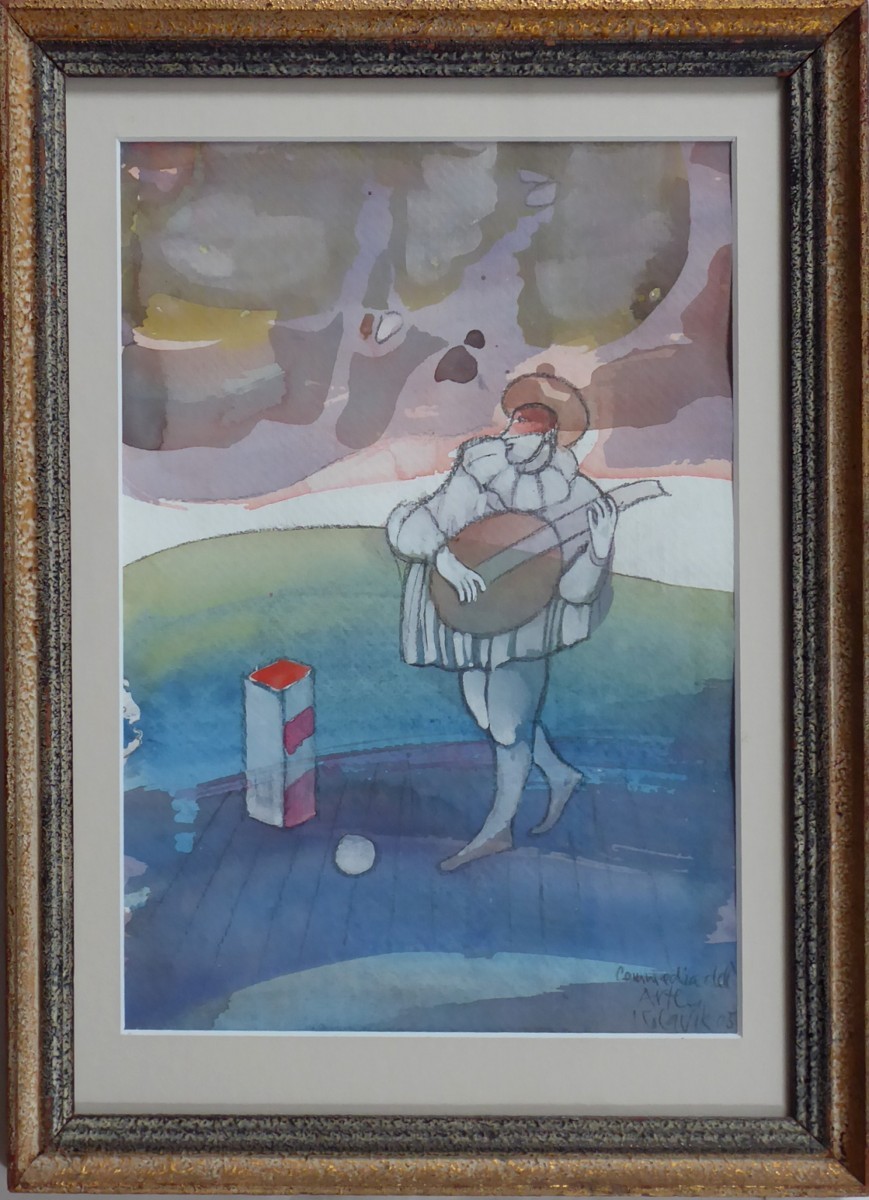 VOJTĚCH KOLAŘÍK ( NAR. 1938 ) - COMMEDIA DELL ARTE 