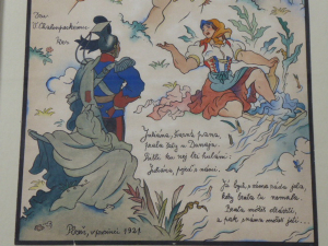BOHUMIL KRS ( 1890 - 1962 ) - JULIÁNA, ŠVARNÁ PANNA