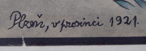 BOHUMIL KRS ( 1890 - 1962 ) - JULIÁNA, ŠVARNÁ PANNA