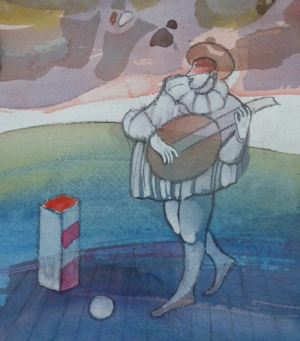 VOJTĚCH KOLAŘÍK ( NAR. 1938 ) - COMMEDIA DELL ARTE 