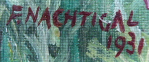 FRANTIŠEK NACHTIGAL ( 1894 - 1956 ) - MLÁDENEC U MAKOVÉHO POLE